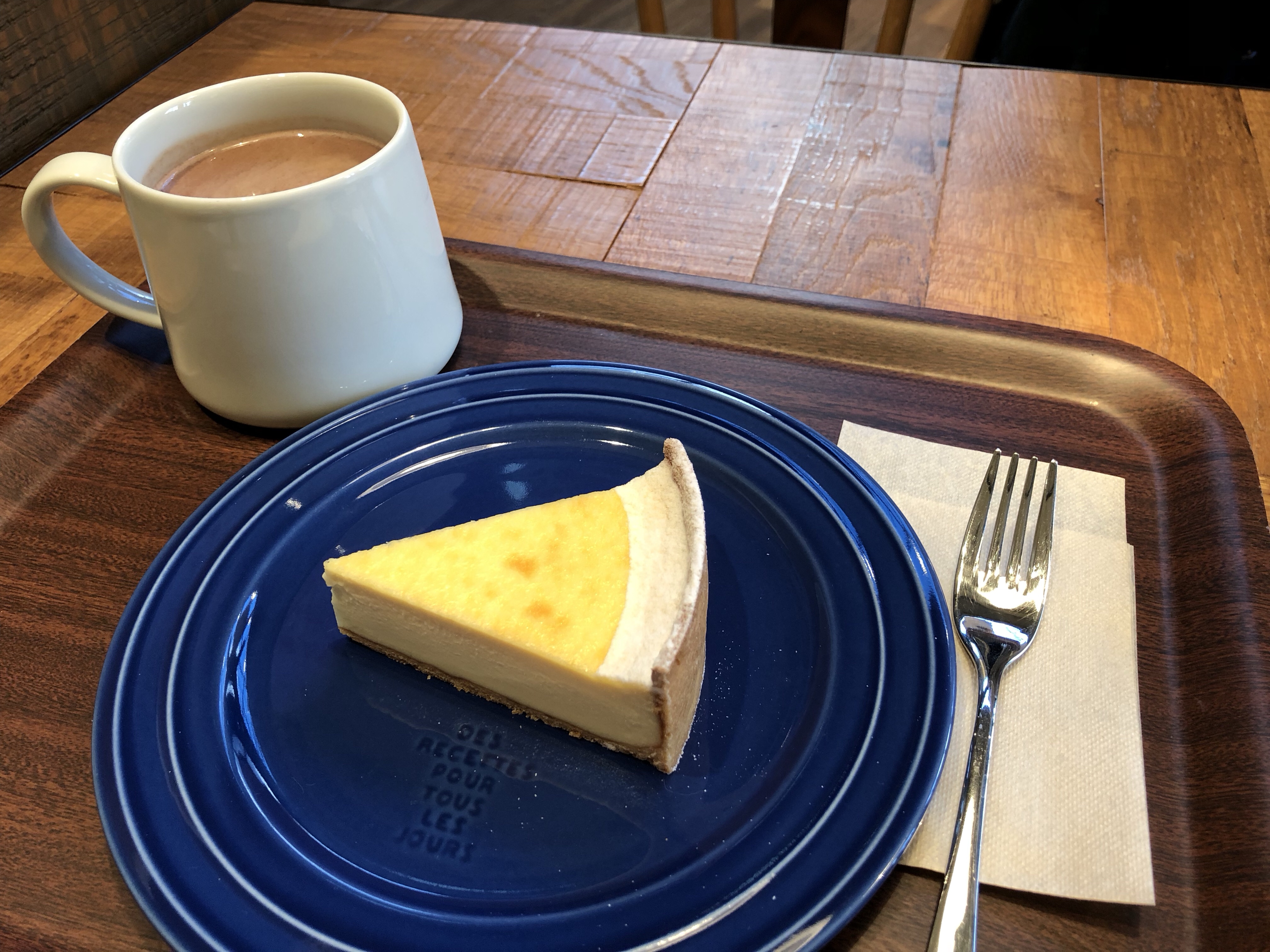 白山市の松任駅近くの喫茶店の米倉コーヒーのケーキセット